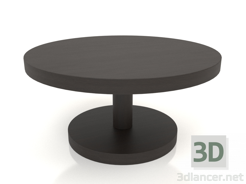 Modelo 3d Mesa de centro JT 022 (D=800x400, madeira castanho escuro) - preview