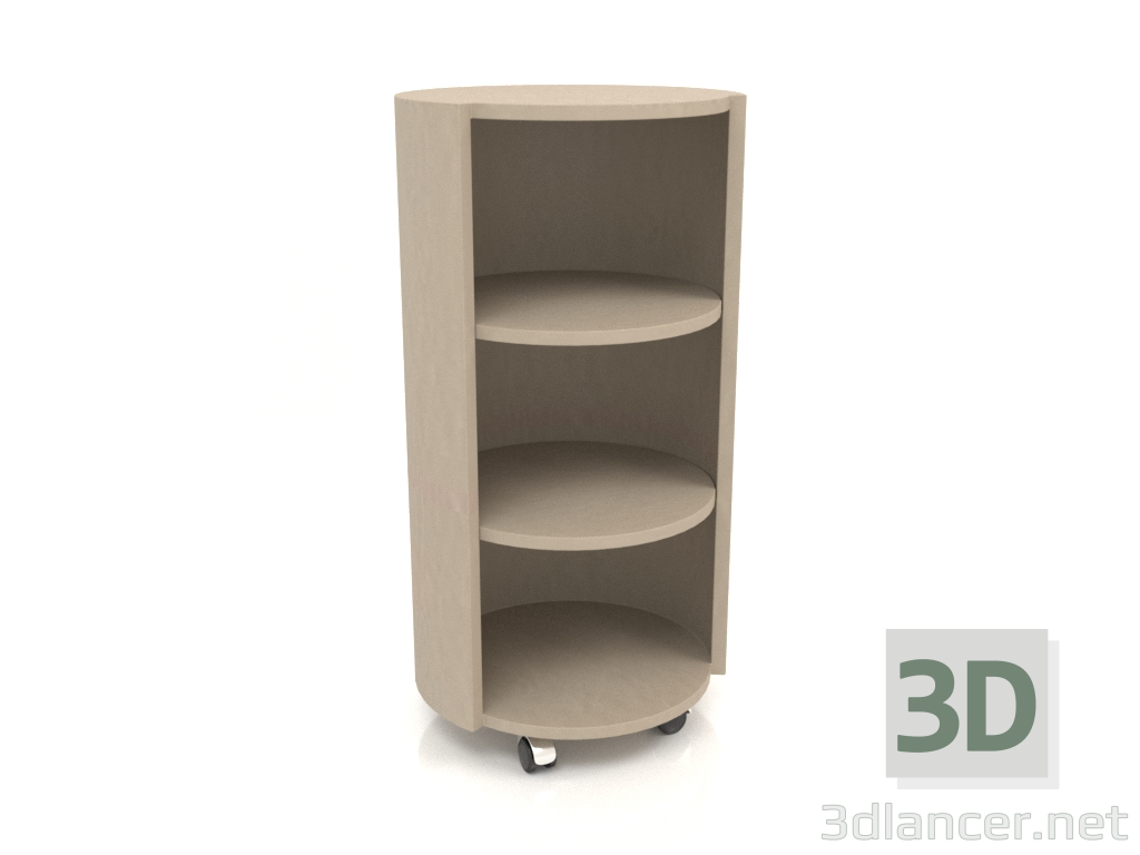 3d model Rack on wheels TM 09 (D=503х981, beige) - preview