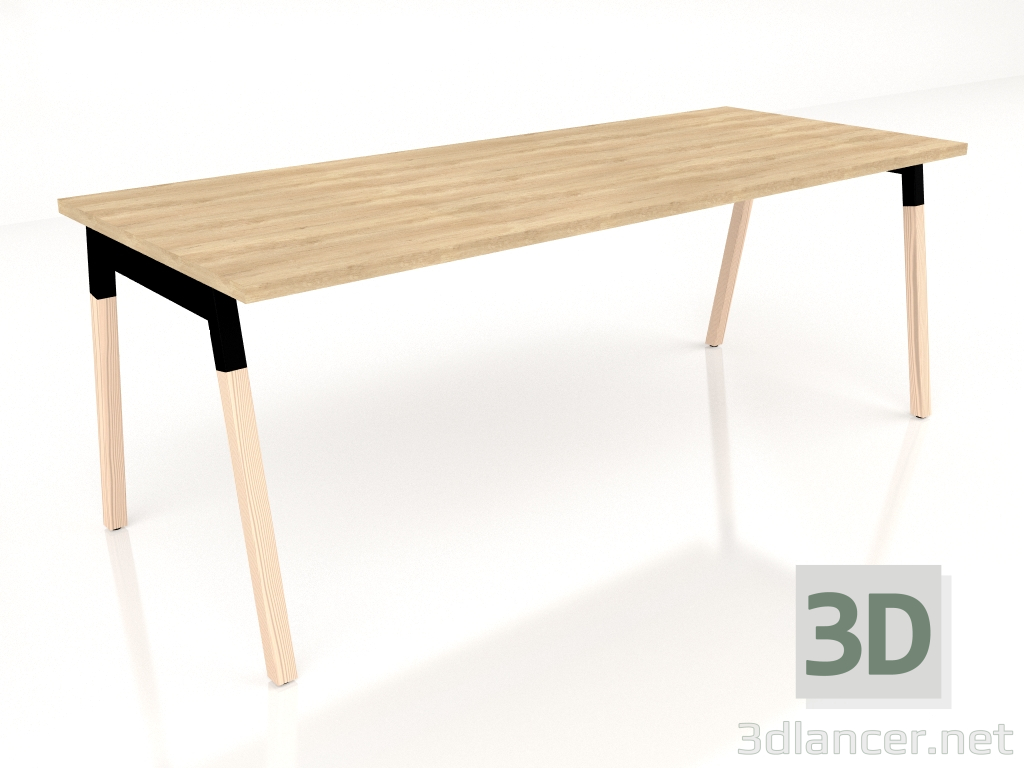 Modelo 3d Mesa de trabalho Ogi W BOW06 (2000x800) - preview