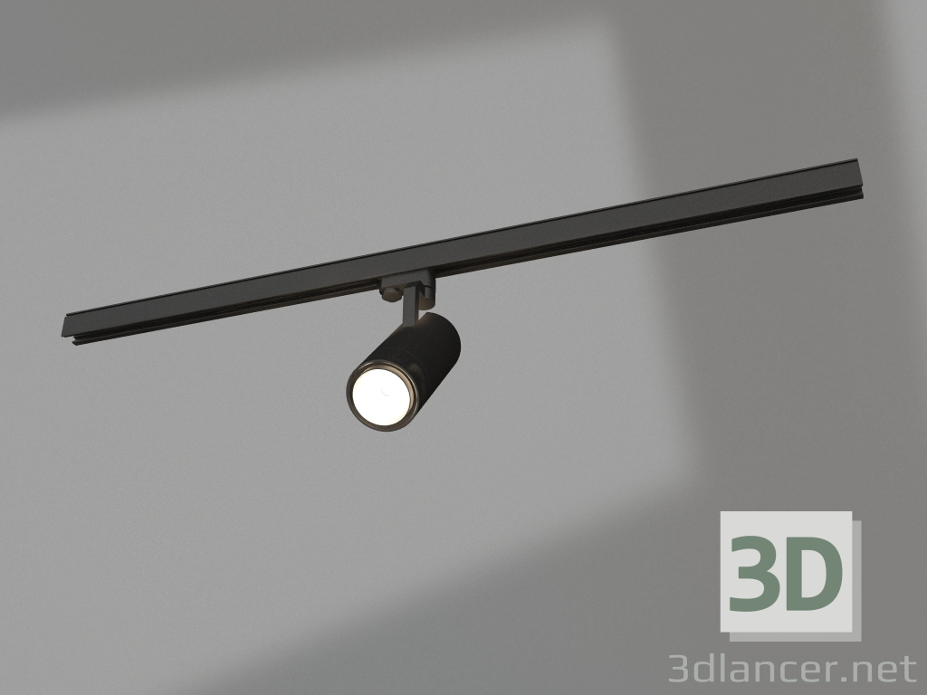 modello 3D Lampada LGD-GELIOS-4TR-R80-30W Warm3000 (BK, 20-60 gradi, 230V, DALI) - anteprima