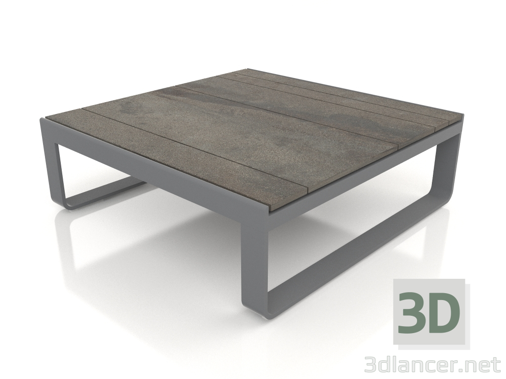 3d модель Кофейный столик 90 (DEKTON Radium, Anthracite) – превью