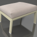 3d model Pouf for rest (Gold) - preview