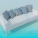 modello 3D Divano letto - anteprima