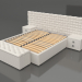 3d model Double bed Malta - preview