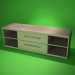 3d model TV stand - preview