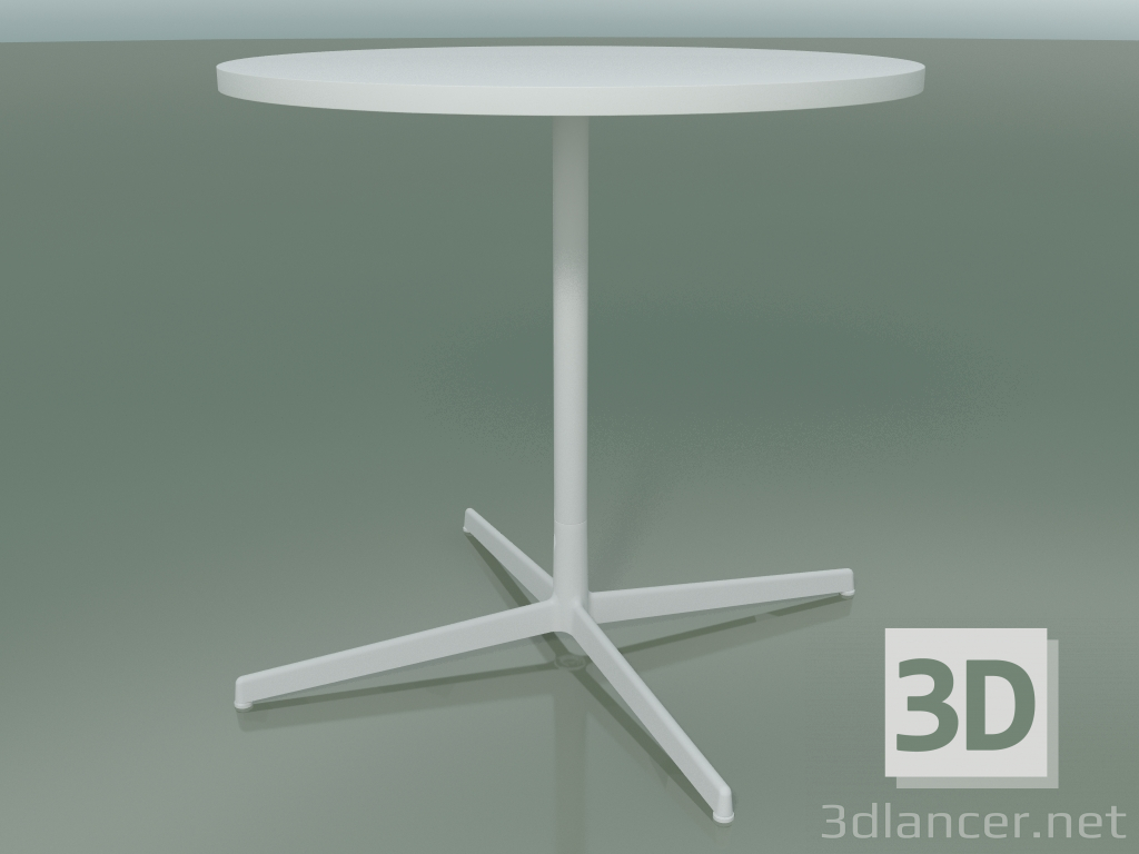 3d model Round table 5514, 5534 (H 74 - Ø 79 cm, White, V12) - preview