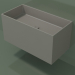 3d model Lavabo de pared (02UN42101, Clay C37, L 72, P 36, H 36 cm) - vista previa