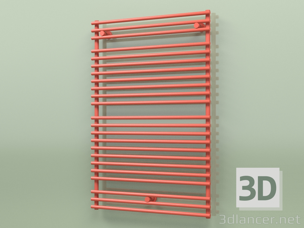 3d model Heated towel rail - Santorini (SAN 11 750 mm, RAL - 2002) - preview