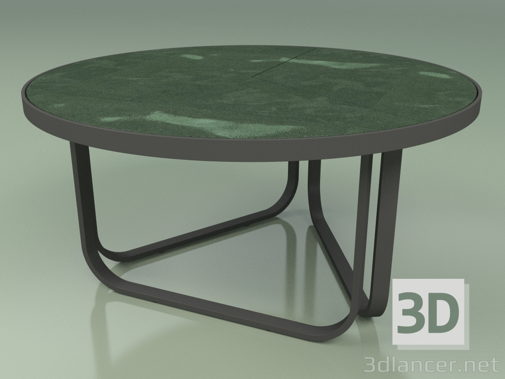 3D Modell Couchtisch 009 (Metallrauch, glasierter Greswald) - Vorschau