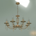 3d model Pendant chandelier 60087-8 (antique bronze) - preview