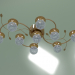 3d model Ceiling chandelier 4800-9 (blue) - preview