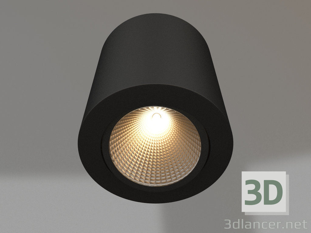 modèle 3D Lampe SP-FOCUS-R120-16W Day4000 (BK, 24 degrés, 230V) - preview