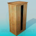 3d model Narrow wardrobe - preview