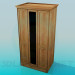 3d model Narrow wardrobe - preview