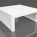 modèle 3D Table d'appoint (Blanc) - preview