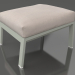 3d model Puf para descanso (Gris cemento) - vista previa