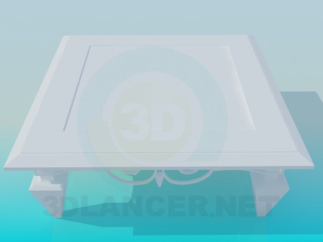 modèle 3D Tableau - preview