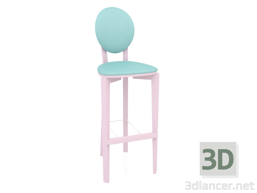 3D modeli Sirk bar taburesi (seçenek 5) - önizleme