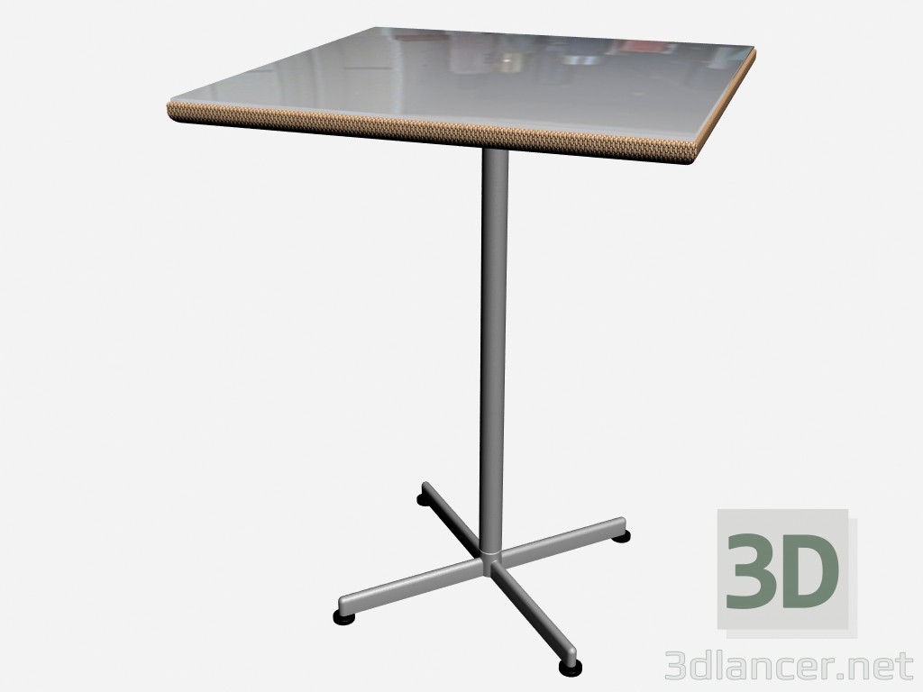 Modelo 3d Mesa baixa tabela barra 8877 88088 - preview