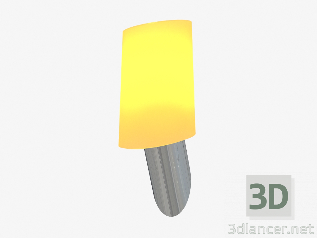 modello 3D Sconce Muro (808610) arancione - anteprima