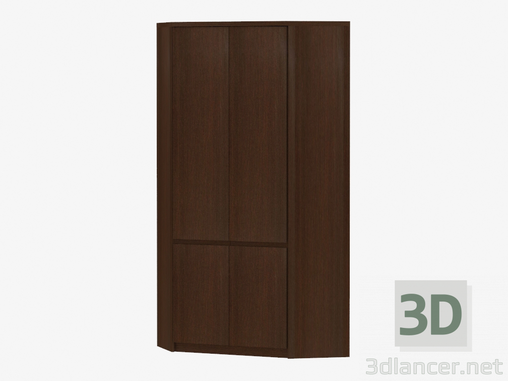 Modelo 3d Guarda-roupa de canto (TYPE 21) - preview