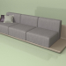 3D Modell Gerades Sofa Bernard - Vorschau