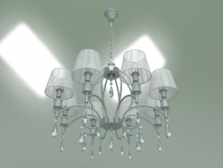 Hanging chandelier 60092-8 (silver)