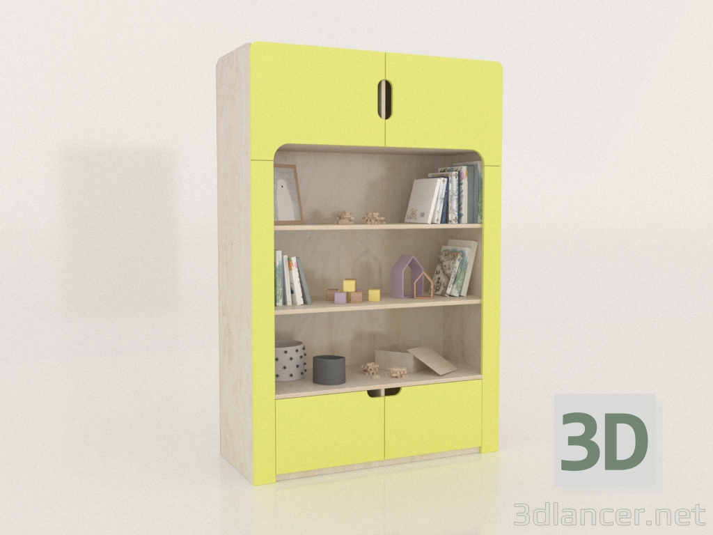 3d model Librería MODE J (KJDJAA) - vista previa