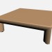 3d model Table attached Side Table 8874 - preview