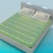 3D Modell Bett - Vorschau