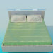 3d model Bed - preview