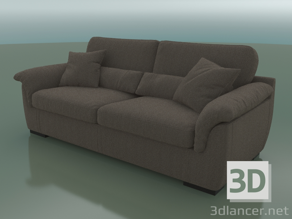 3d model Sofá triple Nubi (2270 x 1080 x 710, 227NU-108) - vista previa