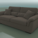 3D Modell Sofa dreifach Nubi (2270 x 1080 x 710, 227NU-108) - Vorschau