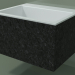 3d model Lavabo de pared (02R132302, Nero Assoluto M03, L 60, P 48, H 36 cm) - vista previa