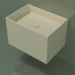 modello 3D Lavabo sospeso (02UN43301, Bone C39, L 72, P 50, H 48 cm) - anteprima