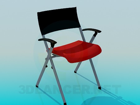 3d model Folding chair - preview