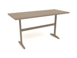 Mesa de trabajo RT 12 (1400x600x750, gris madera)