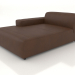 3d model Chaise longue 177 con reposabrazos bajo a la derecha - vista previa