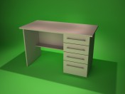 Bureau avec tiroirs