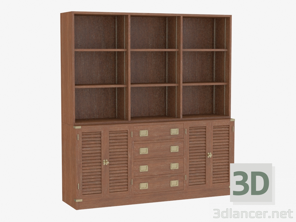 3D Modell Buffet mit offener Spitze - Vorschau