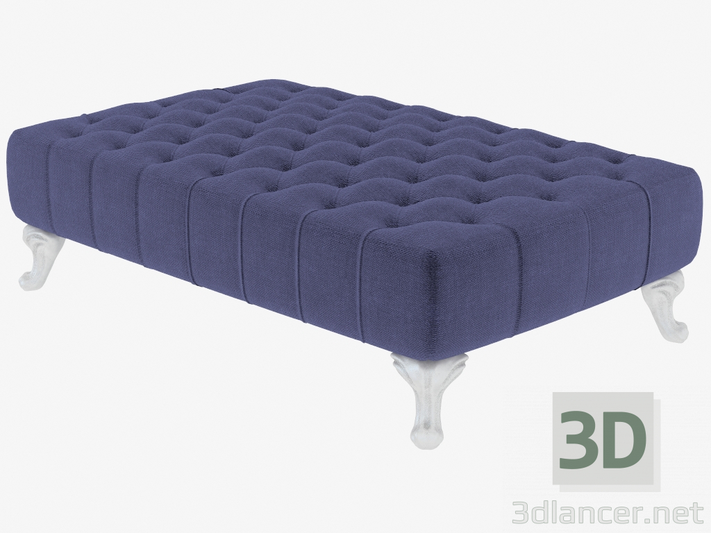 modello 3D Pouf AVERY panca (1350h850) - anteprima