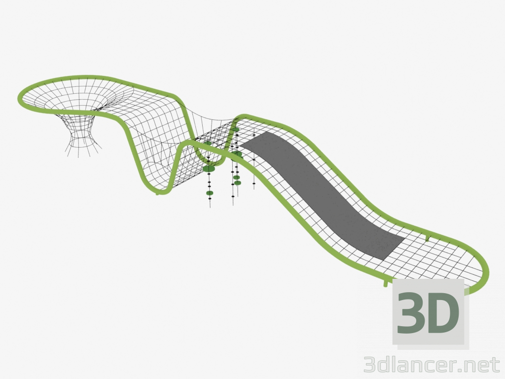 3d модель Дитячий ігровий комплекс (7960) – превью