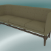 3d model Triple sofa Mayor (AJ5, H 82cm, 62x200cm, Smoked oiled oak, Hallingdal - 224) - preview