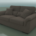 3D Modell Sofa doppelt Nubi (1840 x 1080 x 710, 184NU-108) - Vorschau