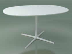 Oval table 0787 (H 74 - 100x135 cm, M02, V12)