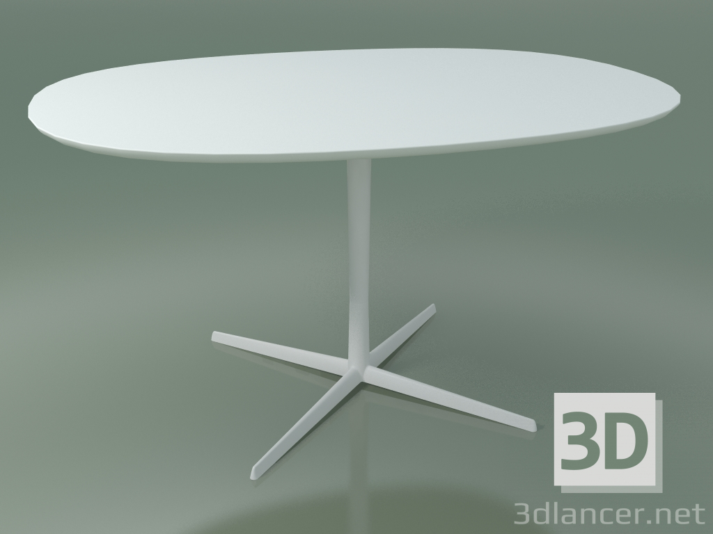 3d model Mesa ovalada 0787 (H 74 - 100x135 cm, M02, V12) - vista previa