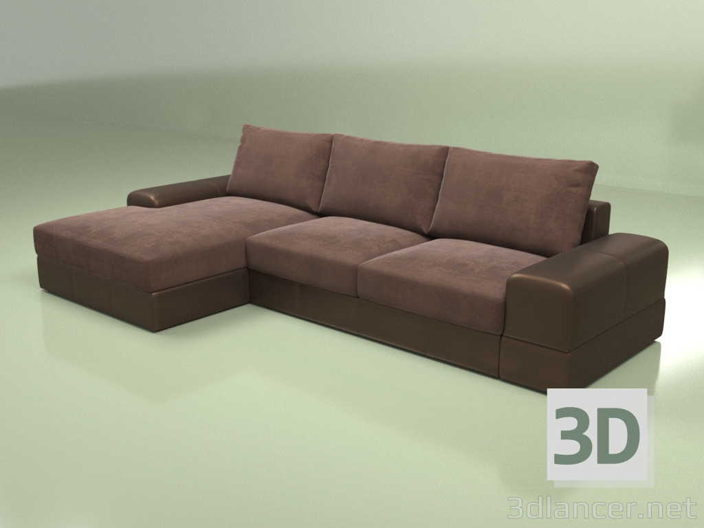 3d model Sofá Caro - vista previa