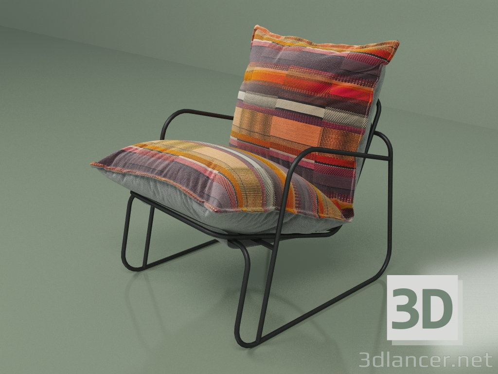 modèle 3D Fauteuil fermier Tuttu - preview