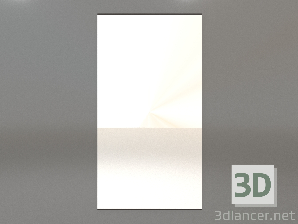 3d model Mirror ZL 01 (800х1500, wood brown dark) - preview