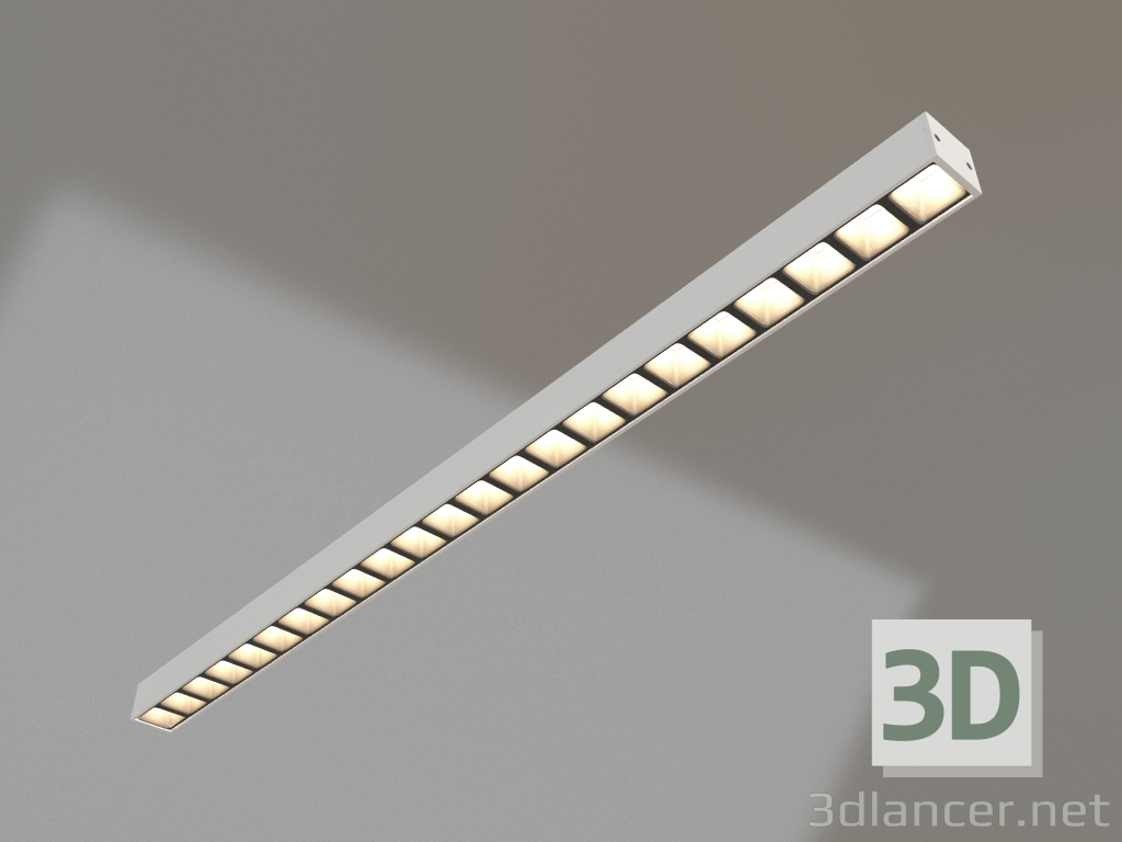 3d model Lamp SNAP-STARLINE-LASER-S600-13W Day4000 (WH-WH, 80 deg, 48V) - preview